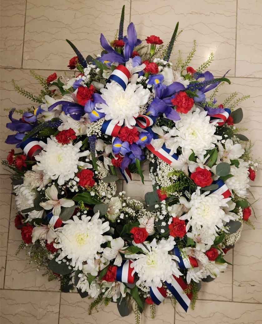 Patriotic wreath Honor Our Soldiers