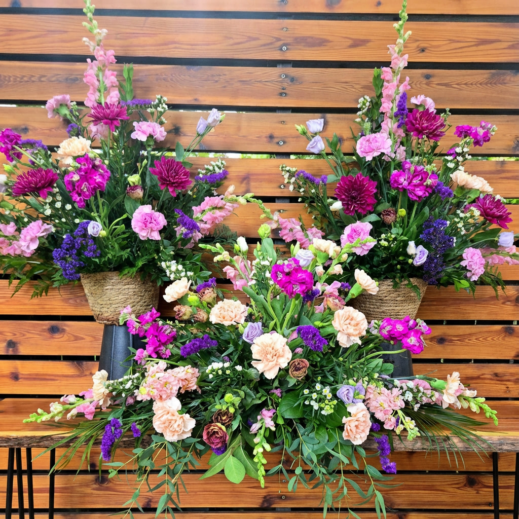 Garden of Love three-piece tribute set