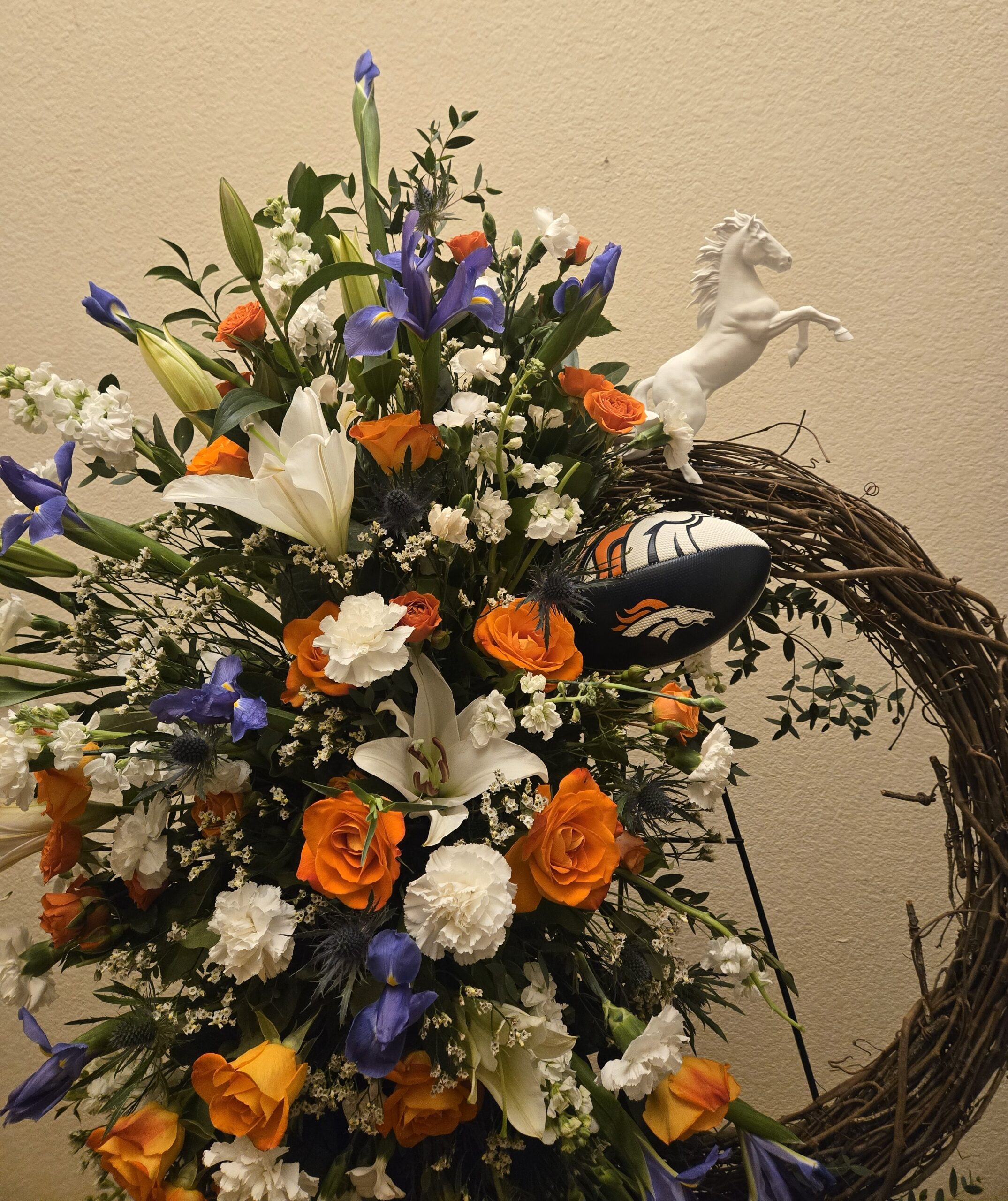 Denver Broncos memorial tribute