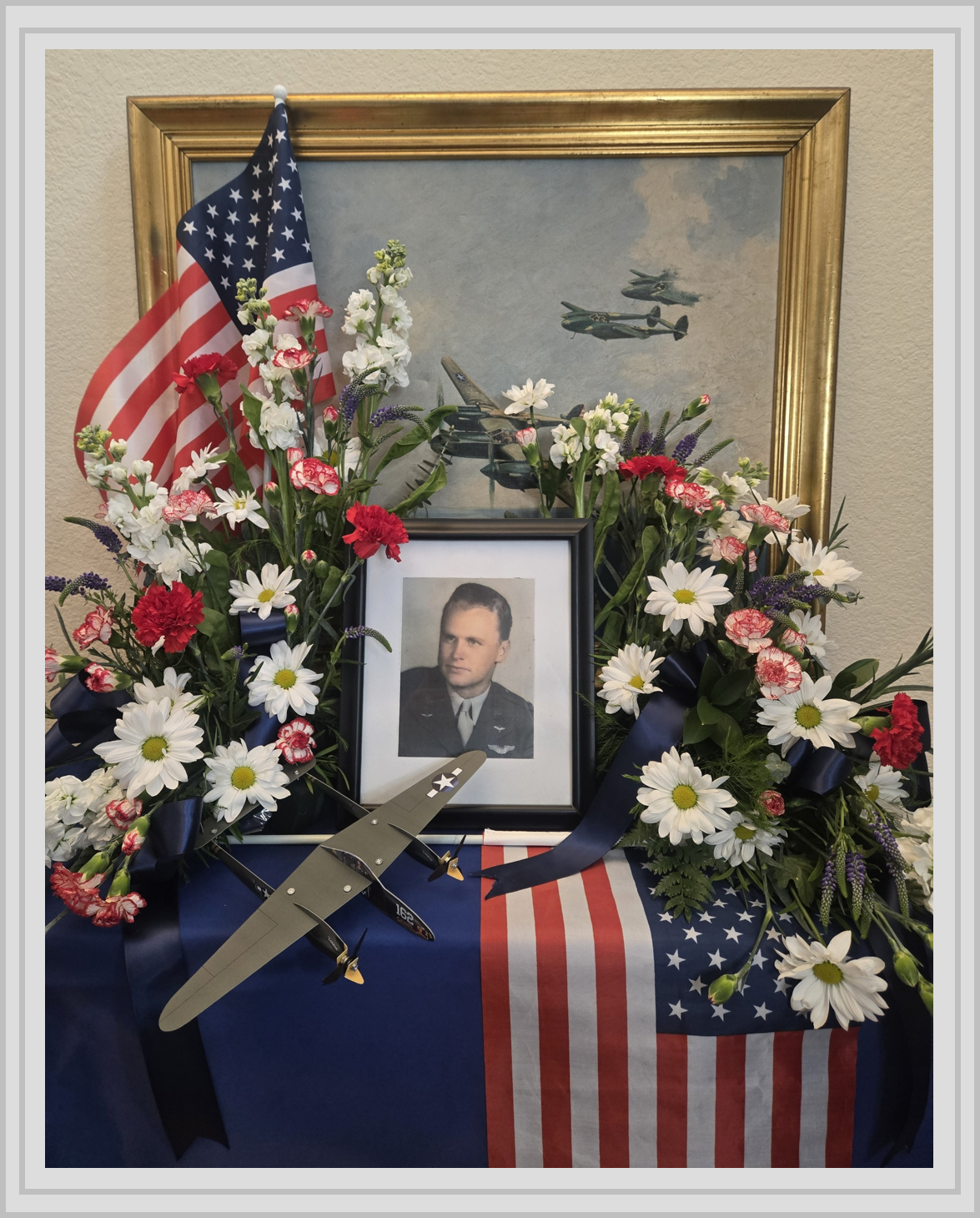 Military tribute arrangement 1